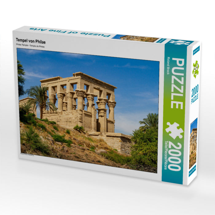 Temple of Philae - CALVENDO photo puzzle 