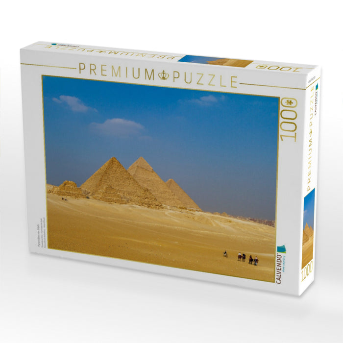 Pyramiden von Gizeh - CALVENDO Foto-Puzzle'
