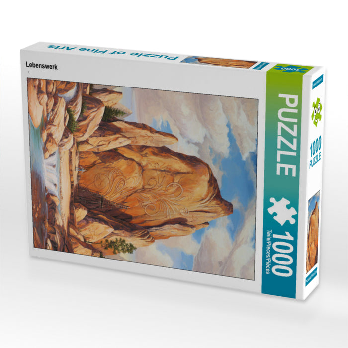 L'œuvre d'une vie - Puzzle photo CALVENDO 
