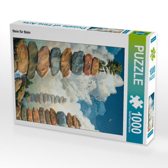 Pierre par pierre - Puzzle photo CALVENDO 