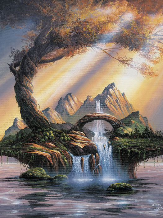 Insel 1000 Teile Puzzle hoch - CALVENDO Foto-Puzzle'