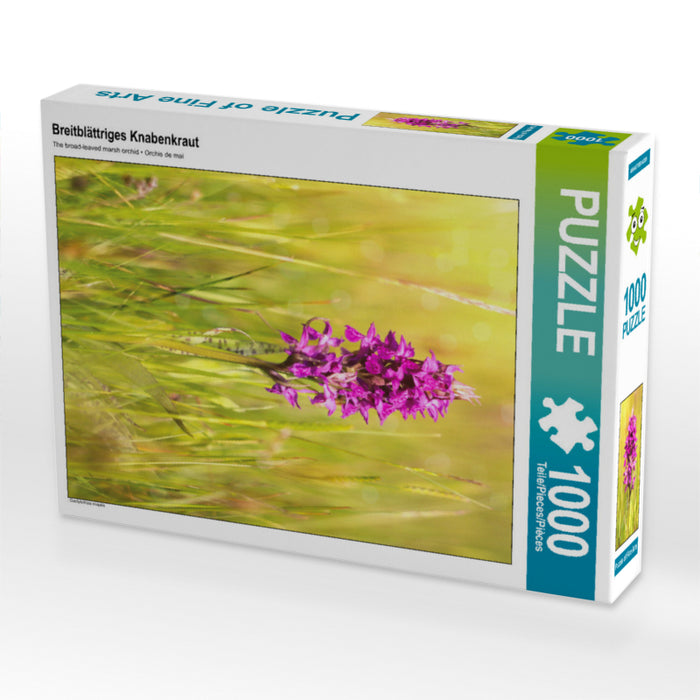 Broad-leaved orchid - CALVENDO photo puzzle 