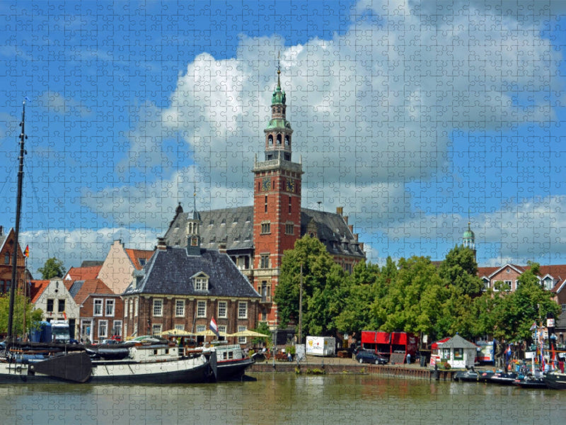 Rathausturm in Leer - CALVENDO Foto-Puzzle'