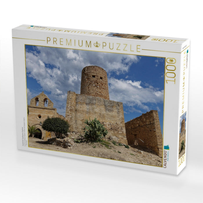 Castell de Capdepera, Església & Torre - CALVENDO Foto-Puzzle'