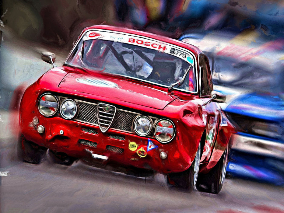 Alfa Romeo - le rêve de tous les Alfisti - Puzzle photo CALVENDO 
