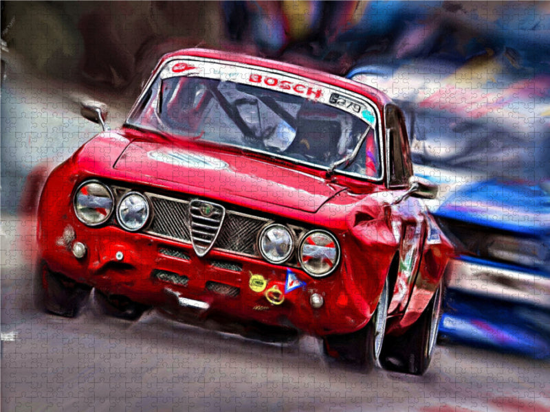 Alfa Romeo - le rêve de tous les Alfisti - Puzzle photo CALVENDO 