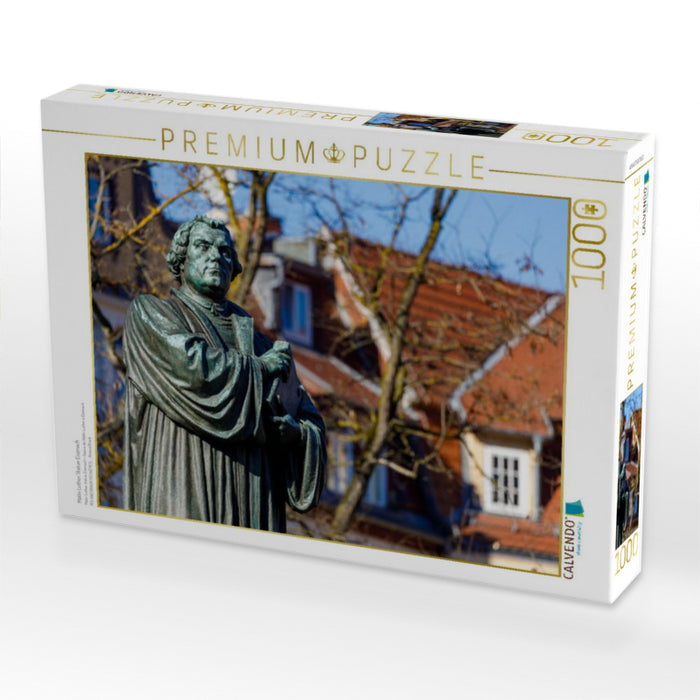 Matin Luther Statue Eisenach - CALVENDO Foto-Puzzle'