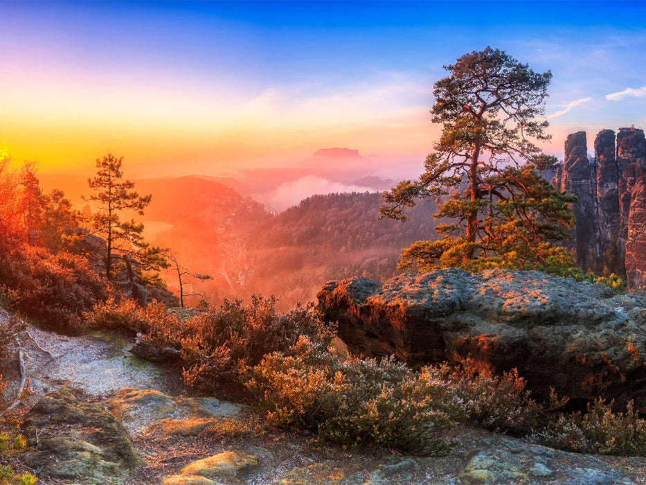 Sächsische Schweiz - CALVENDO Foto-Puzzle'