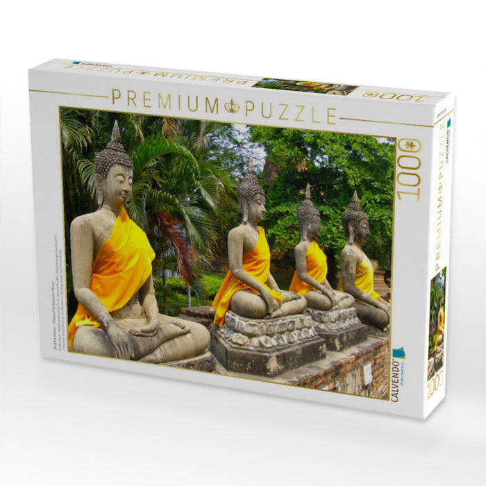 Buddha Statue – Thailand Südostasien Reisen - CALVENDO Foto-Puzzle'