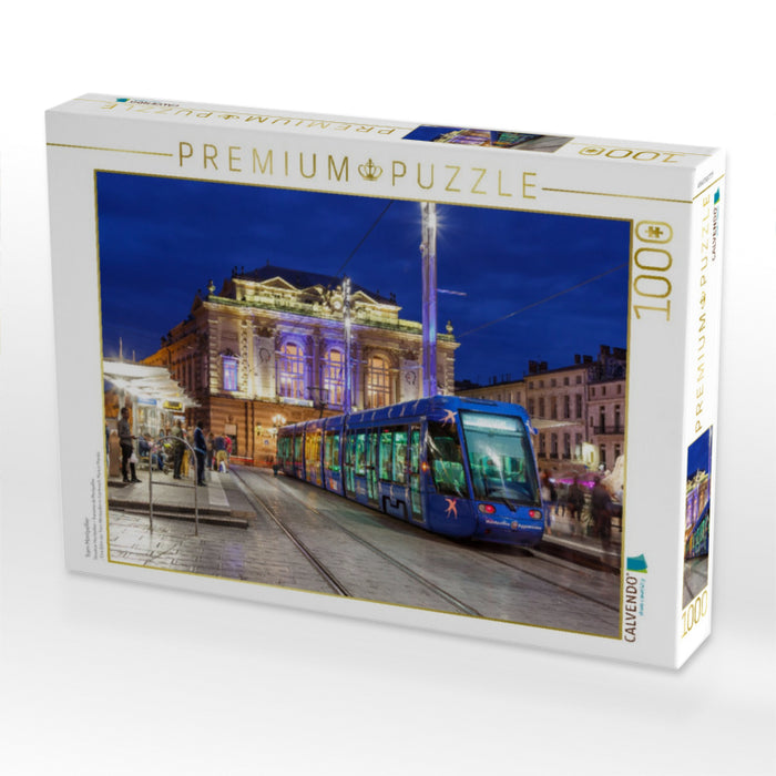 Tram Montpellier - CALVENDO Foto-Puzzle'