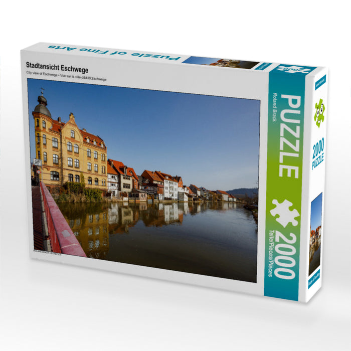 Vue sur la ville d'Eschwege - Puzzle photo CALVENDO 