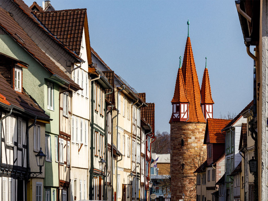 Dünzebacher Turm Eschwege - CALVENDO Foto-Puzzle'
