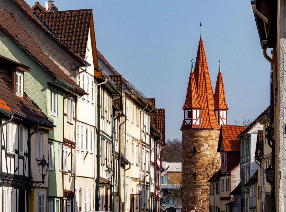 Tour Dünzebach Eschwege - Puzzle photo CALVENDO 