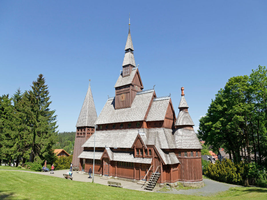 Stabkirche - CALVENDO Foto-Puzzle'