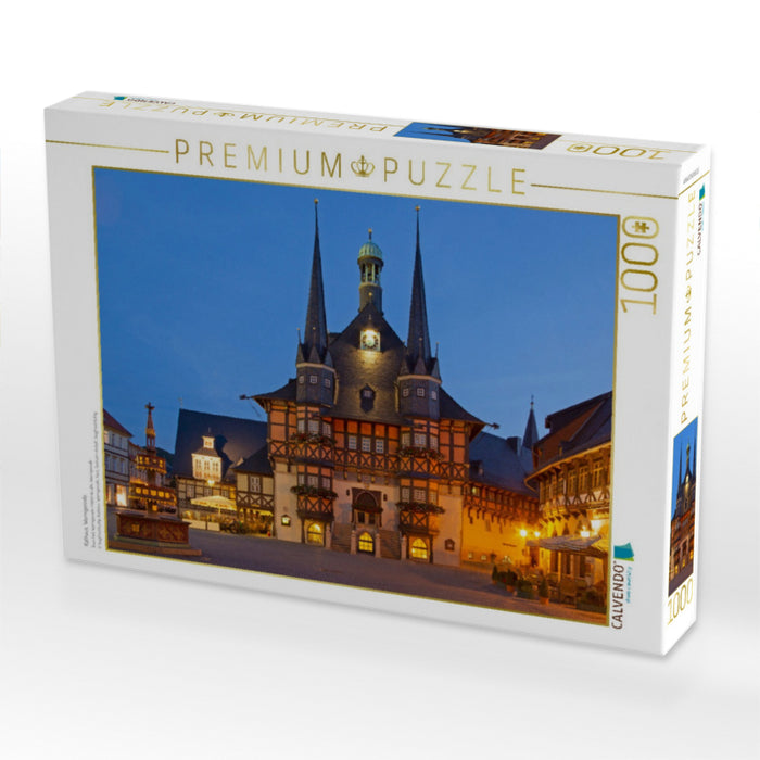 Rathaus, Wernigerode - CALVENDO Foto-Puzzle'