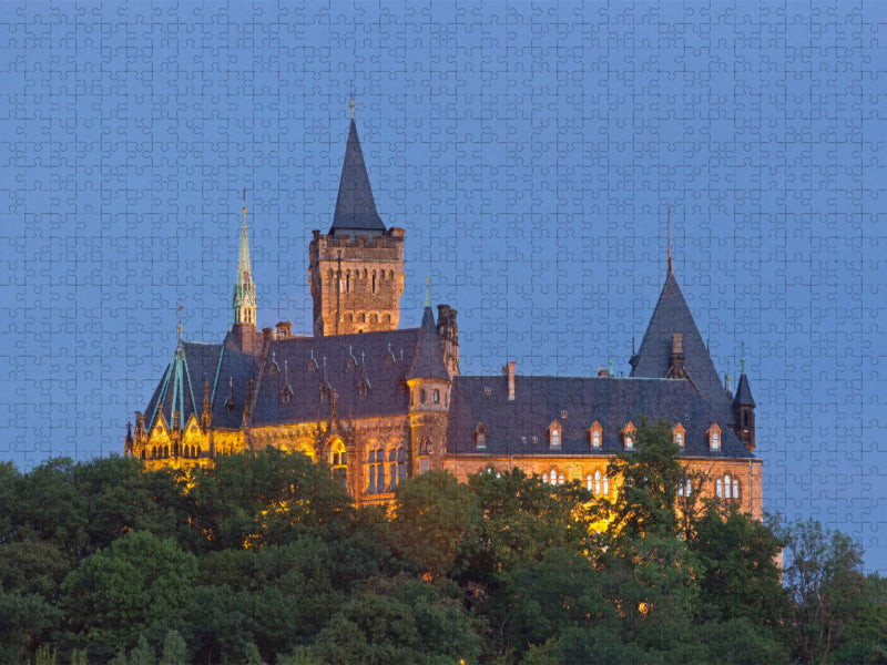 Schloss, Wernigerode - CALVENDO Foto-Puzzle'
