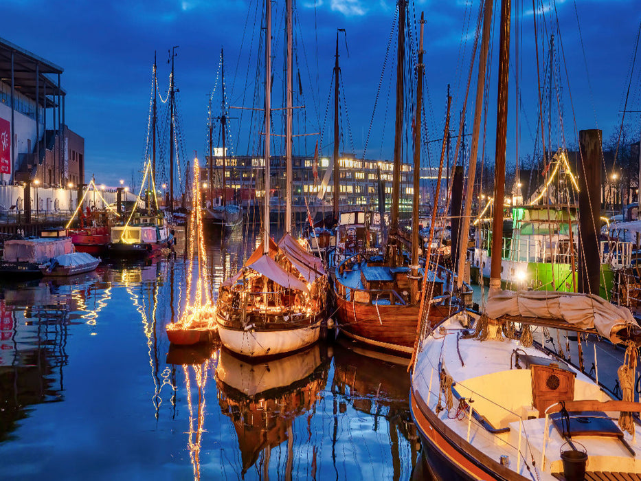 Museumshafen Vegesack - CALVENDO Foto-Puzzle'