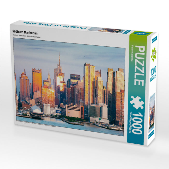 Midtown Manhattan 1000 Teile Puzzle quer - CALVENDO Foto-Puzzle'