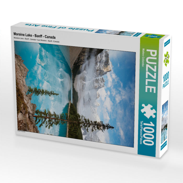 Moraine Lake - Banff - Canada - CALVENDO photo puzzle 