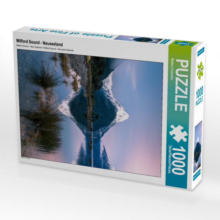 Milford Sound - Neuseeland 1000 Teile Puzzle hoch - CALVENDO Foto-Puzzle'