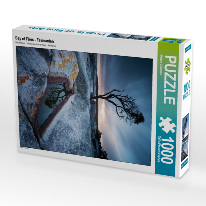 Bay of Fires - Tasmanien 1000 Teile Puzzle hoch - CALVENDO Foto-Puzzle'