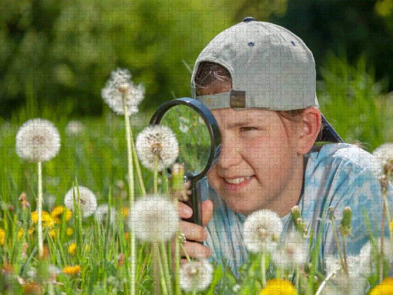Pusteblumen - CALVENDO Foto-Puzzle'