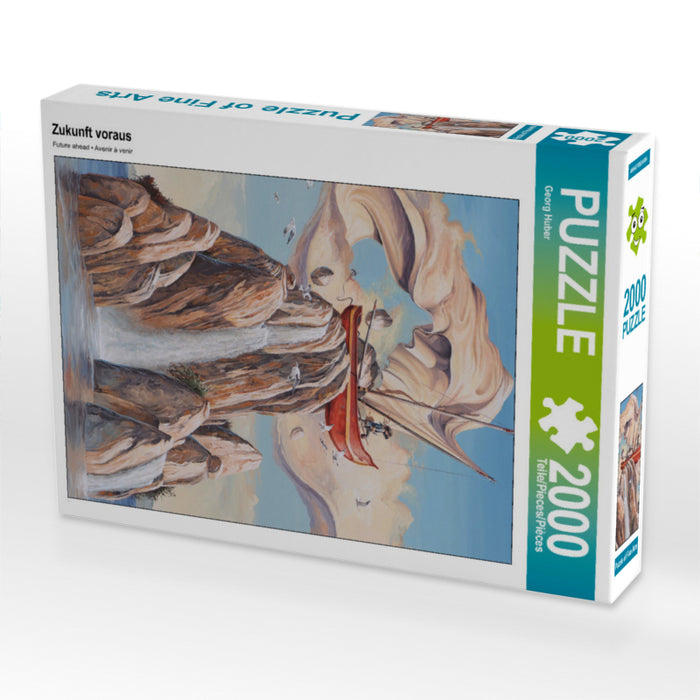 Zukunft voraus 2000 Teile Puzzle hoch - CALVENDO Foto-Puzzle'