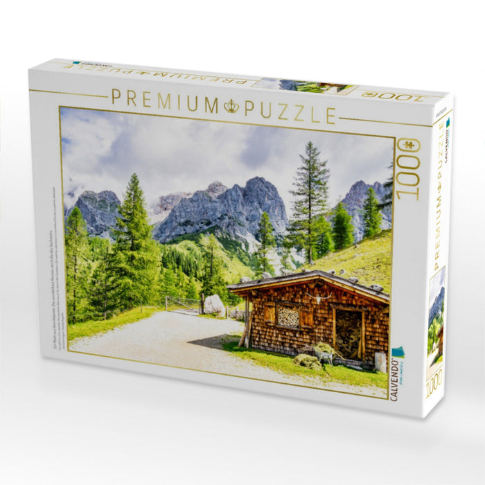 Ein Motiv aus dem Kalender Das wunderbare Ramsau am Fuße des Dachsteins - CALVENDO Foto-Puzzle'