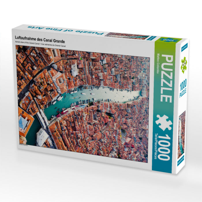 Luftaufnahme des Canal Grande 1000 Teile Puzzle hoch - CALVENDO Foto-Puzzle'
