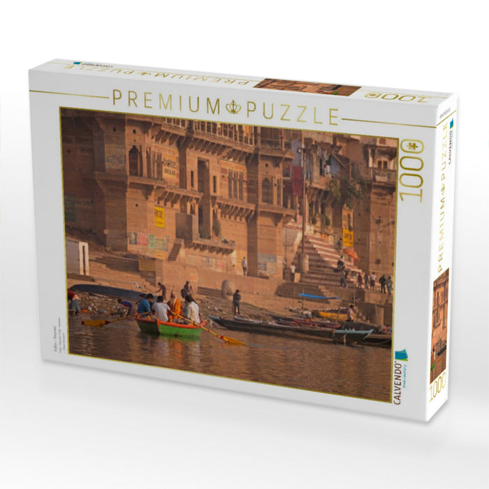 Indien - Varanasi - CALVENDO Foto-Puzzle'