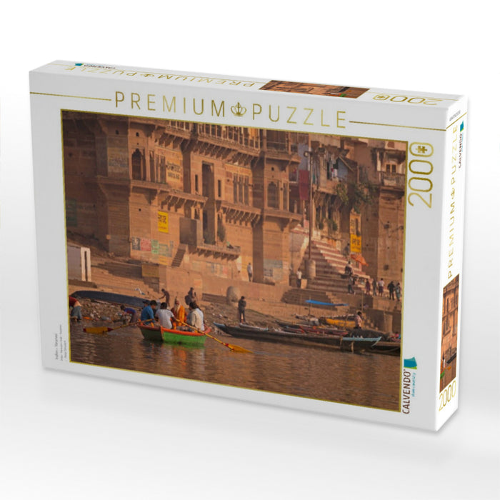 Indien - Varanasi - CALVENDO Foto-Puzzle'