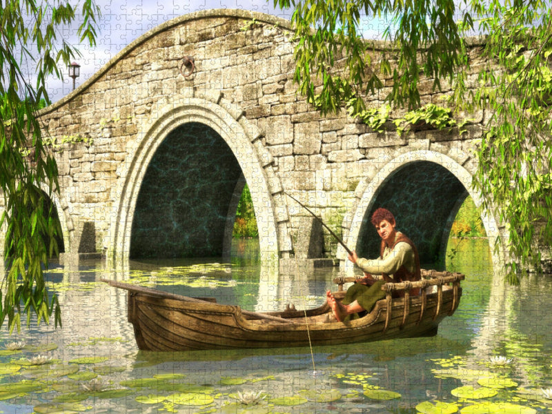 Angler - CALVENDO Foto-Puzzle'