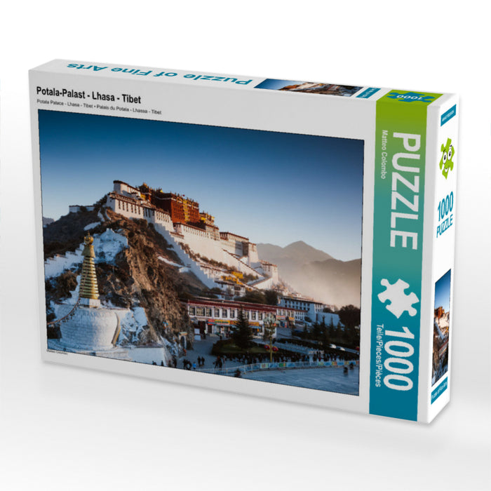 Palais du Potala - Lhassa - Tibet - Puzzle photo CALVENDO 