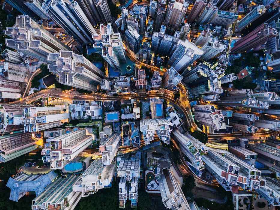 Hong Kong 1000 Teile Puzzle quer - CALVENDO Foto-Puzzle'