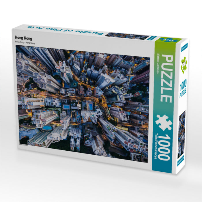 Hong Kong 1000 Teile Puzzle quer - CALVENDO Foto-Puzzle'