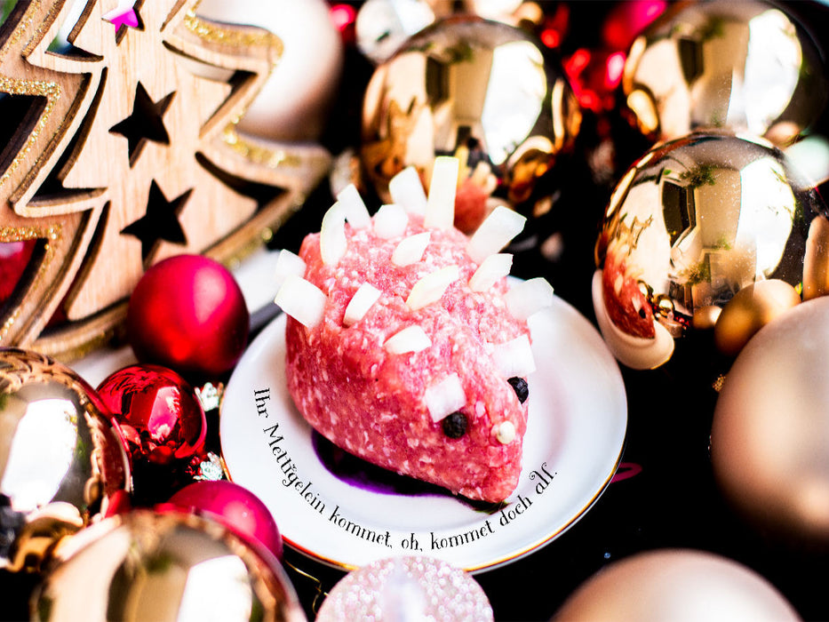 Mettigel Weihnachten. - CALVENDO Foto-Puzzle'