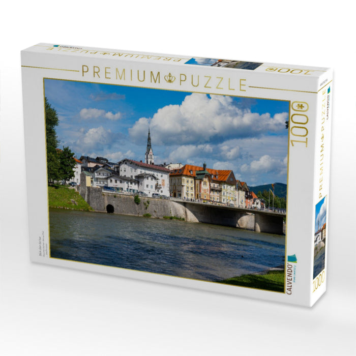 Blick über die Isar - CALVENDO Foto-Puzzle'