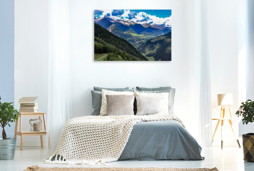 Premium textile canvas Premium textile canvas 120 cm x 80 cm landscape Am Klausberg 
