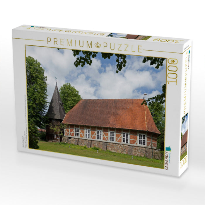 Kirche in Egestorf - CALVENDO Foto-Puzzle'