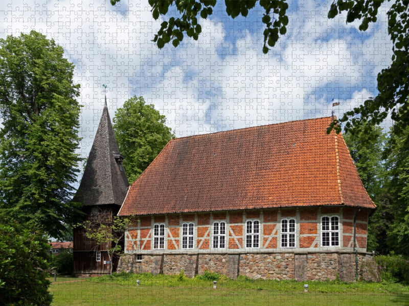 Kirche in Egestorf - CALVENDO Foto-Puzzle'