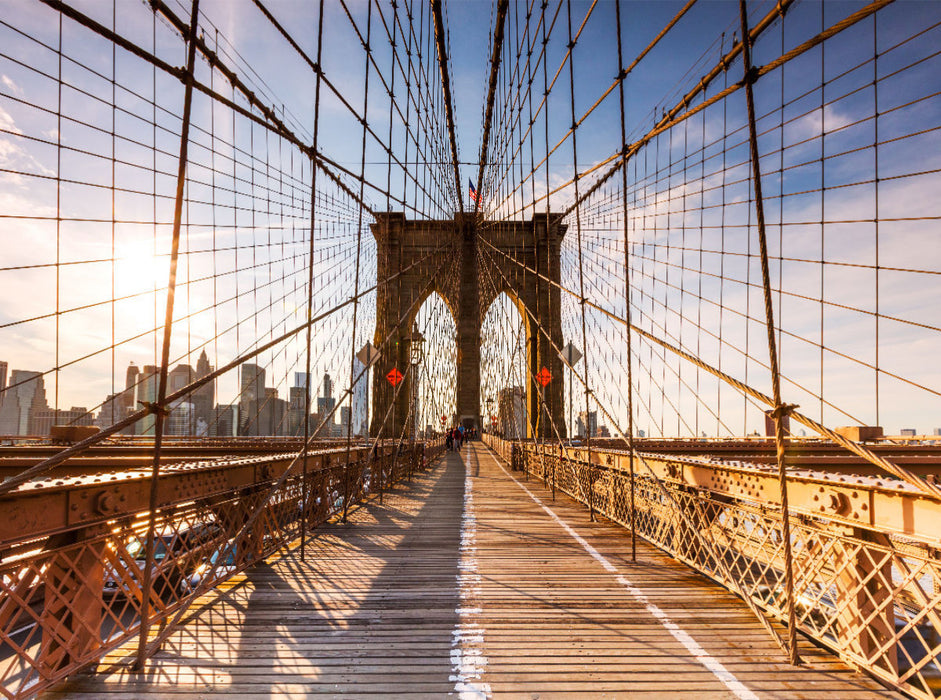 Brooklyn Bridge 2000 Teile Puzzle quer - CALVENDO Foto-Puzzle'