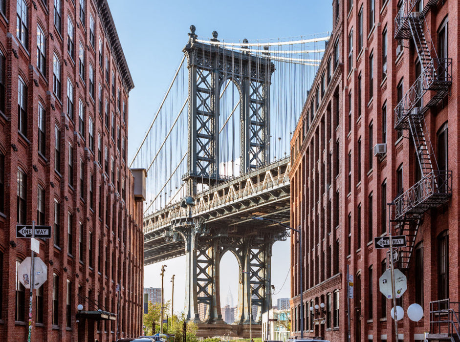 Manhattan-Brücke, New York 2000 Teile Puzzle quer - CALVENDO Foto-Puzzle'