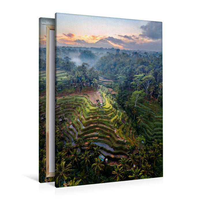 Premium textile canvas Premium textile canvas 80 cm x 120 cm high Ubud - Bali 