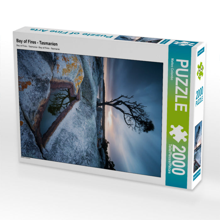 Bay of Fires - Tasmanien 2000 Teile Puzzle hoch - CALVENDO Foto-Puzzle'