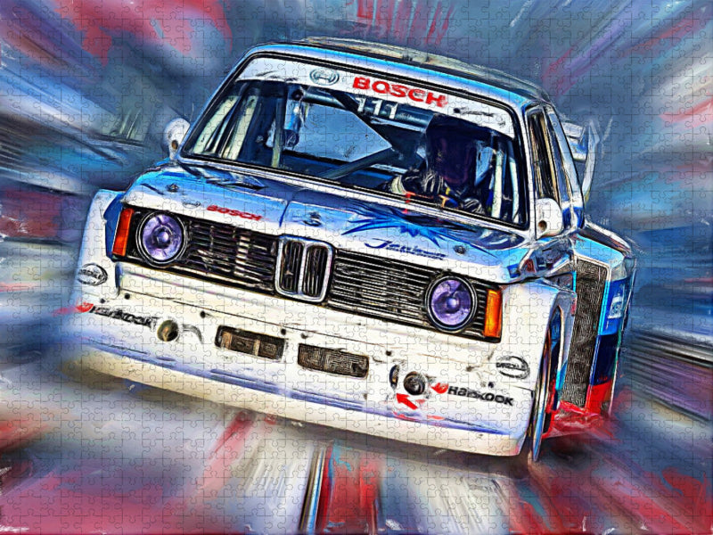 BMW 320 im Motorsport - CALVENDO Foto-Puzzle'