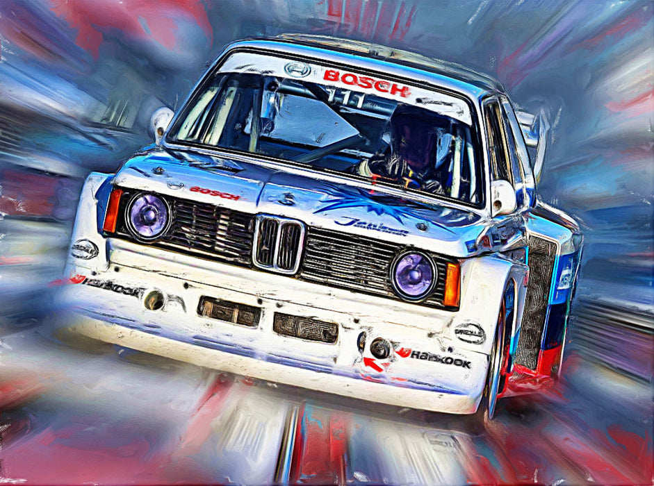 BMW 320 im Motorsport 2000 Teile Puzzle quer - CALVENDO Foto-Puzzle'