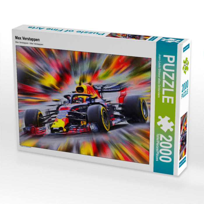 Max Verstappen - CALVENDO photo puzzle 