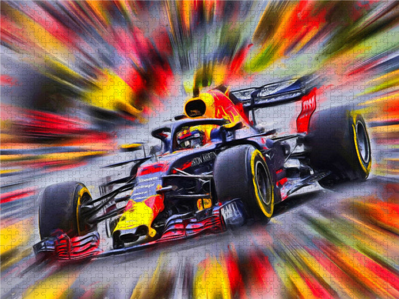 Max Verstappen - CALVENDO photo puzzle 