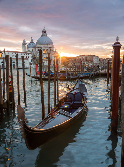 Gondola at sunset - CALVENDO photo puzzle 