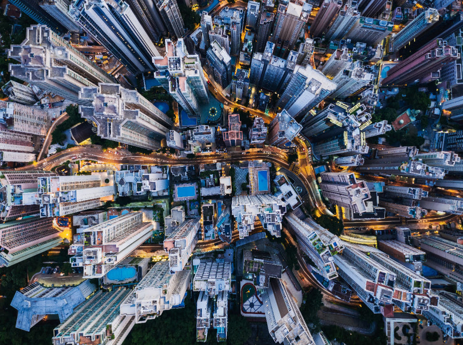 Hong Kong 2000 Teile Puzzle quer - CALVENDO Foto-Puzzle'